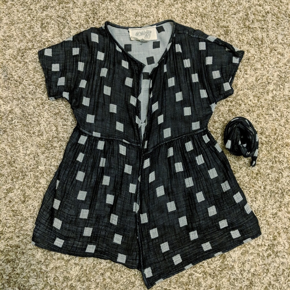 Ace&Jig Reversible Duo Robe - Hopscotch